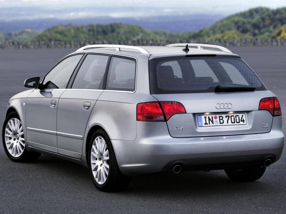 Каталог автомобилей Audi A4 A4 III (B7) Универсал 5 дв., 2.0d CVT (170 л.с.). Ха
