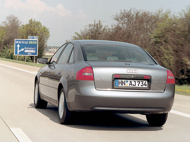 Каталог автомобилей Audi A6 A6 II (C5) Седан, 1.9d AT (110 л.с.). Характеристики