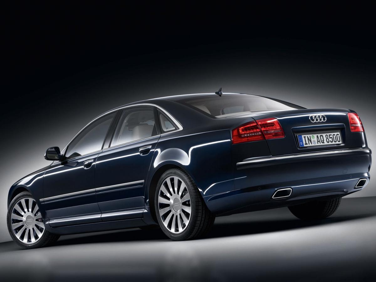 Каталог автомобилей Audi A8 A8 II (D3) Седан, Long 3.1 CVT (260 л.с.). Характери