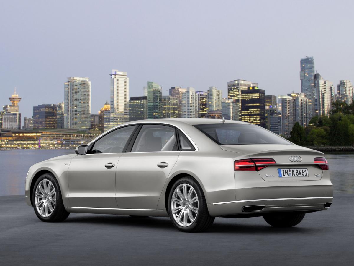 Каталог автомобилей Audi A8 A8 III (D4) Рестайлинг Седан, 4.1d AT (385 л.с.) 4WD