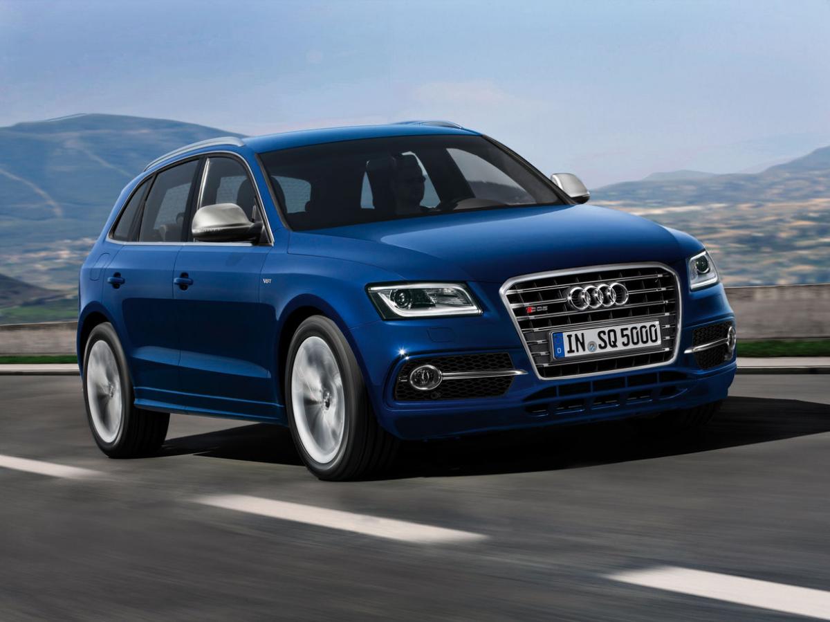 Каталог автомобилей Audi SQ5 3.0d AT (313 л.с.) 4WD. Характеристики, история, пр