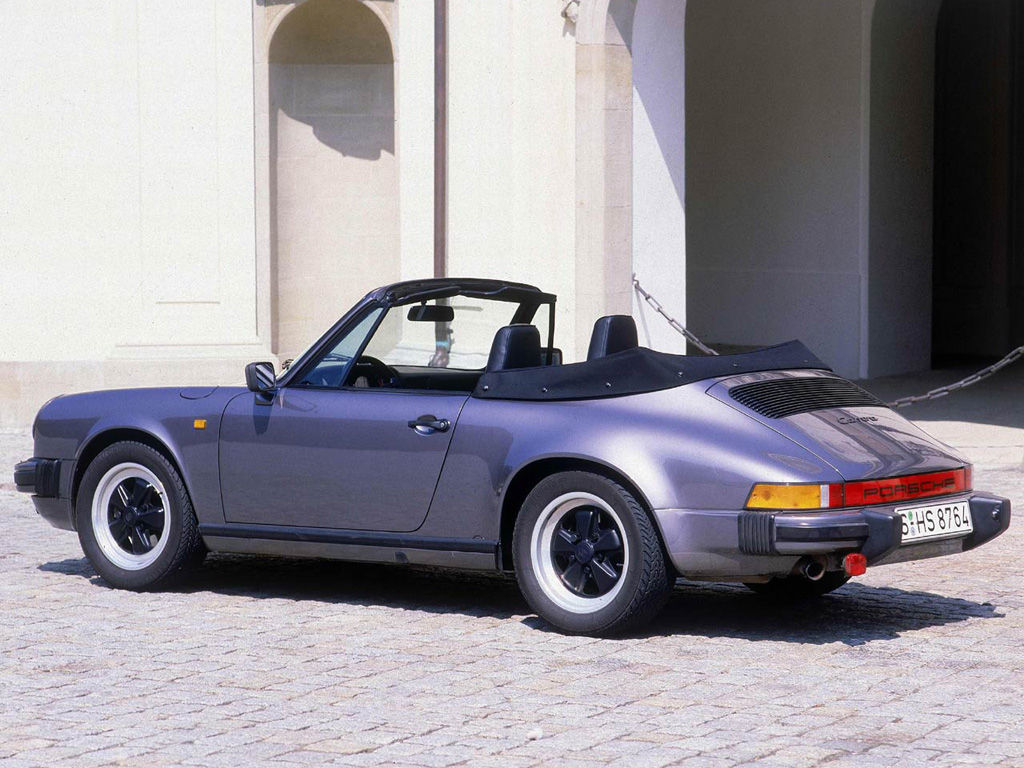 Porsche 911 Carrera Cabrio 1986