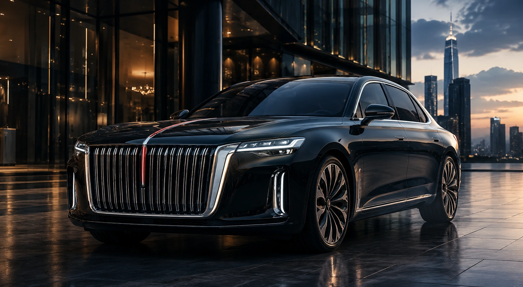 От британского аристократизма к китайскому величию: Джайлс Тейлор в Hongqi