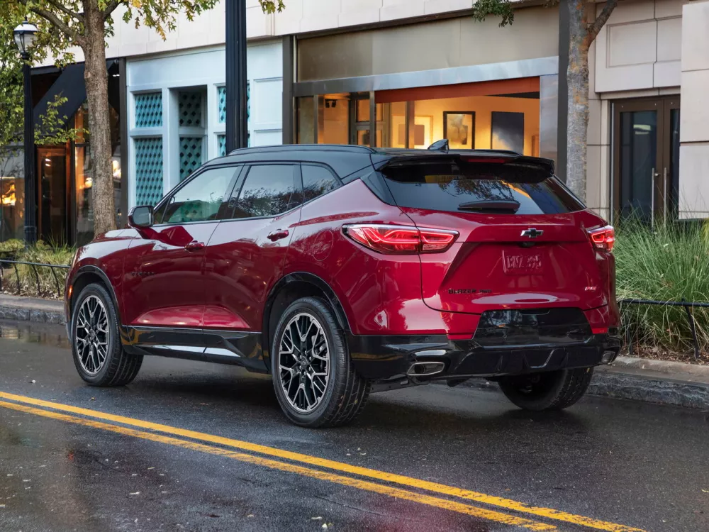 Автомобиль Chevrolet Blazer III Рестайлинг Внедорожник (5 дверей)