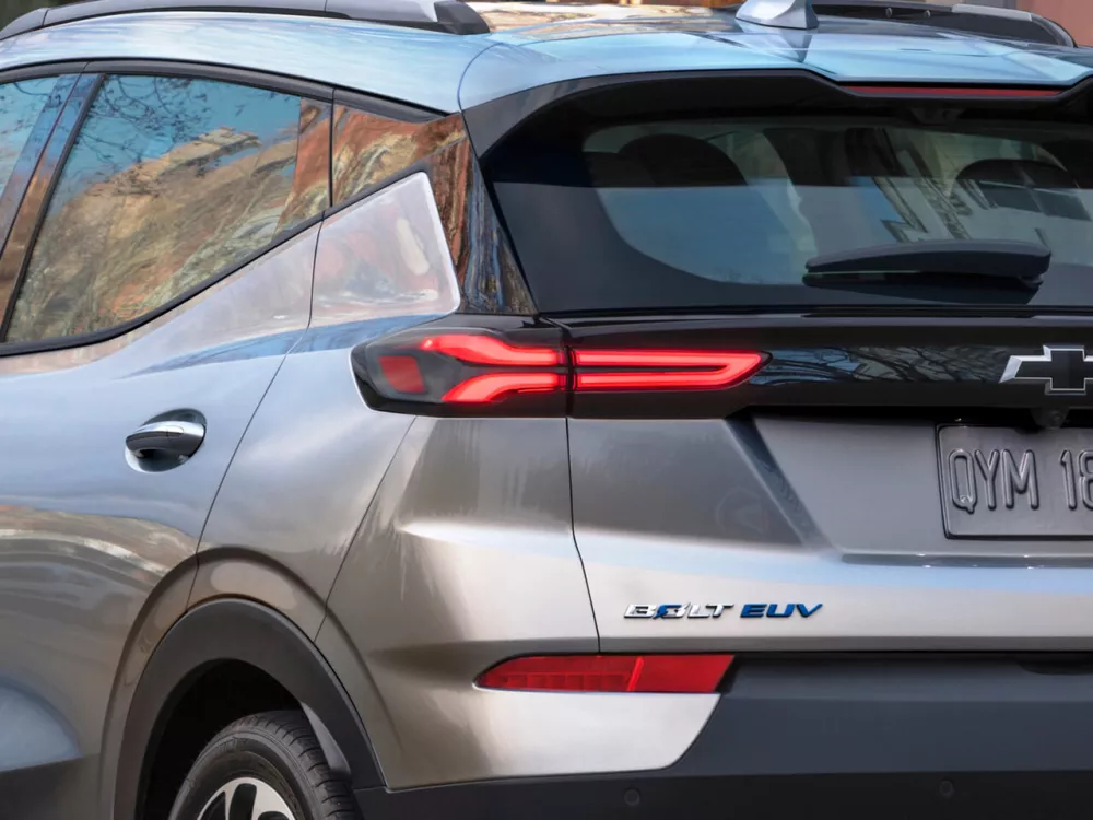 Автомобиль Chevrolet Bolt EUV Внедорожник (5 дверей)