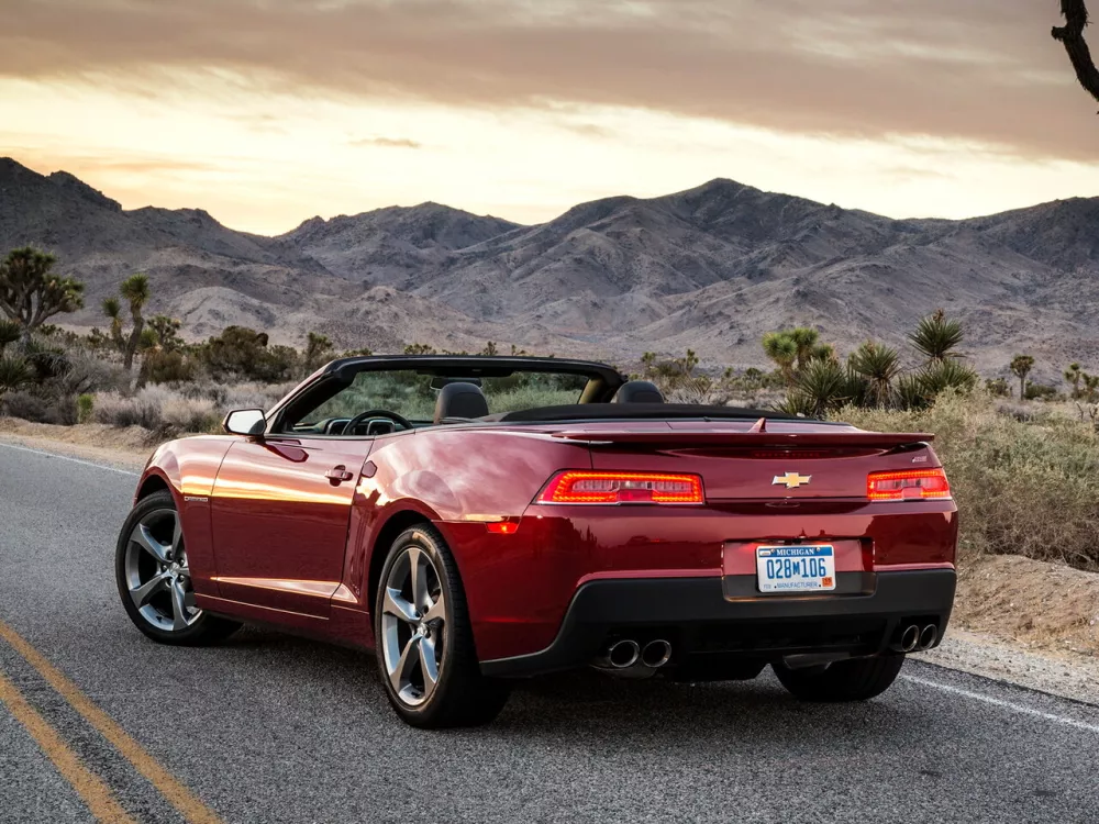 Автомобиль Chevrolet Camaro V Рестайлинг Кабриолет