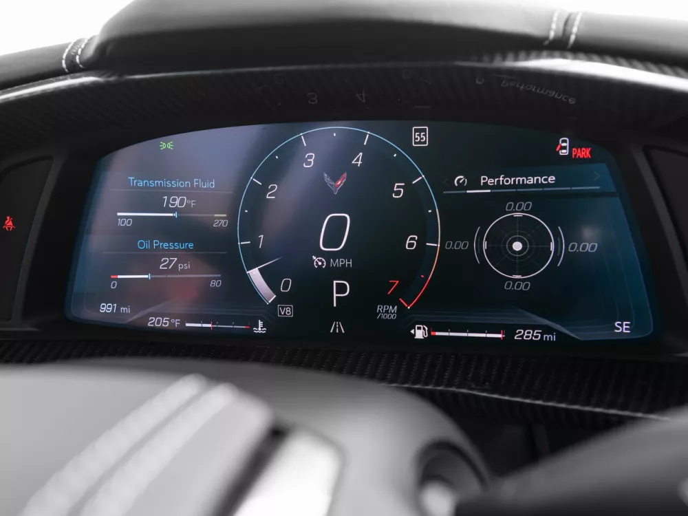 Автомобиль Chevrolet Corvette C8 Тарга