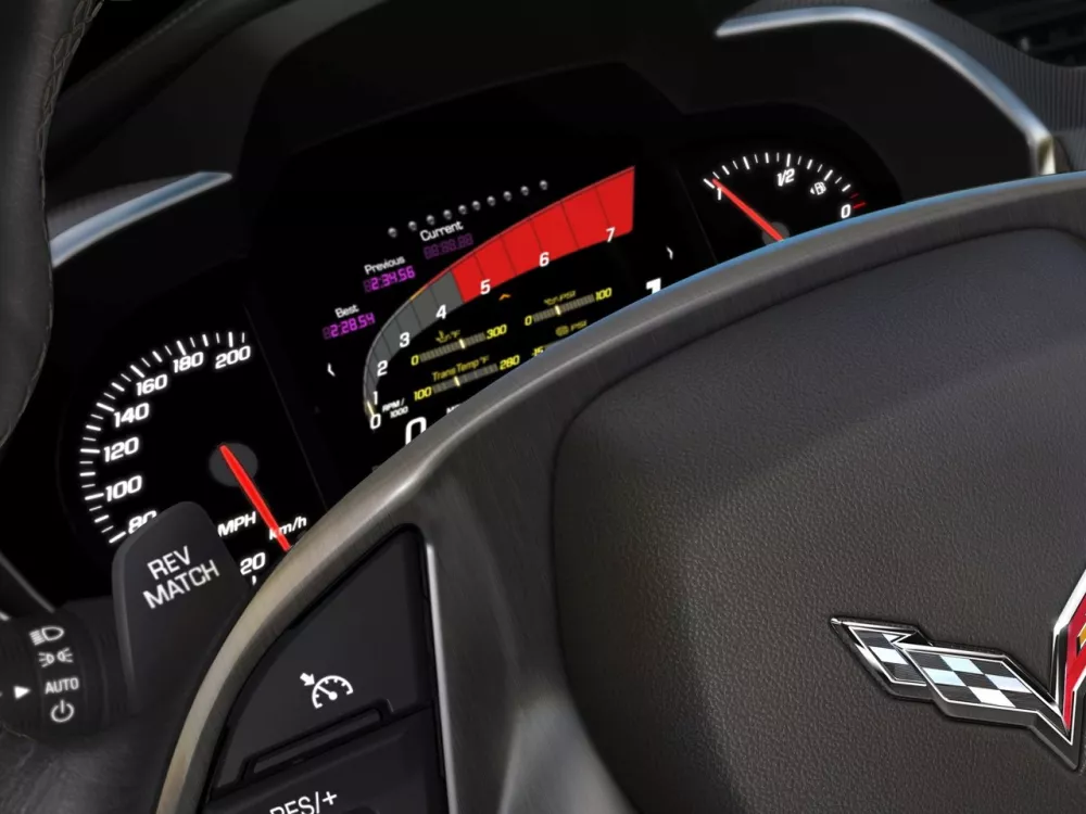 Автомобиль Chevrolet Corvette C7 Купе