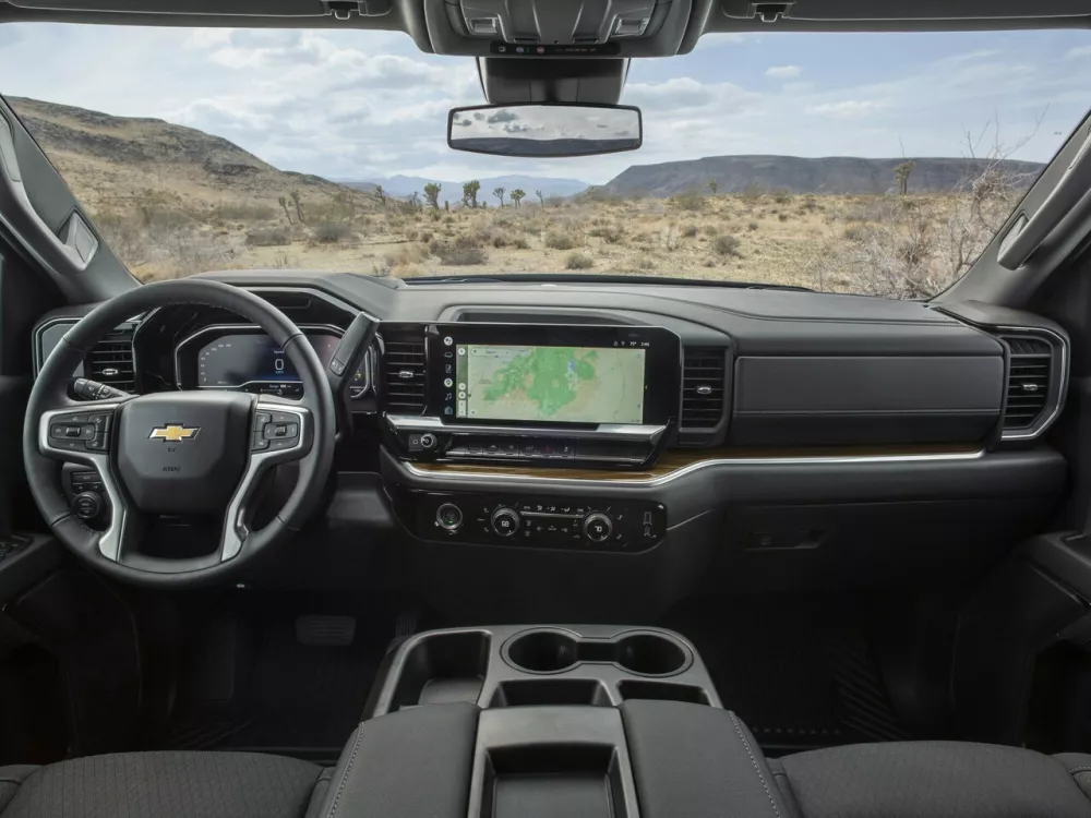 Автомобиль Chevrolet Silverado IV (T1XX) Рестайлинг Пикап Двойная кабина Crew