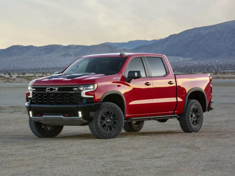 Автомобиль Chevrolet Silverado IV (T1XX) Рестайлинг Пикап Двойная кабина ZR2