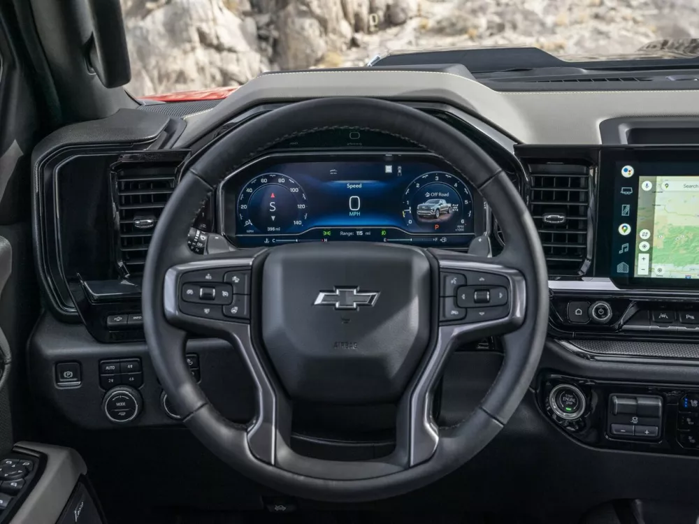 Автомобиль Chevrolet Silverado IV (T1XX) Рестайлинг Пикап Двойная кабина ZR2