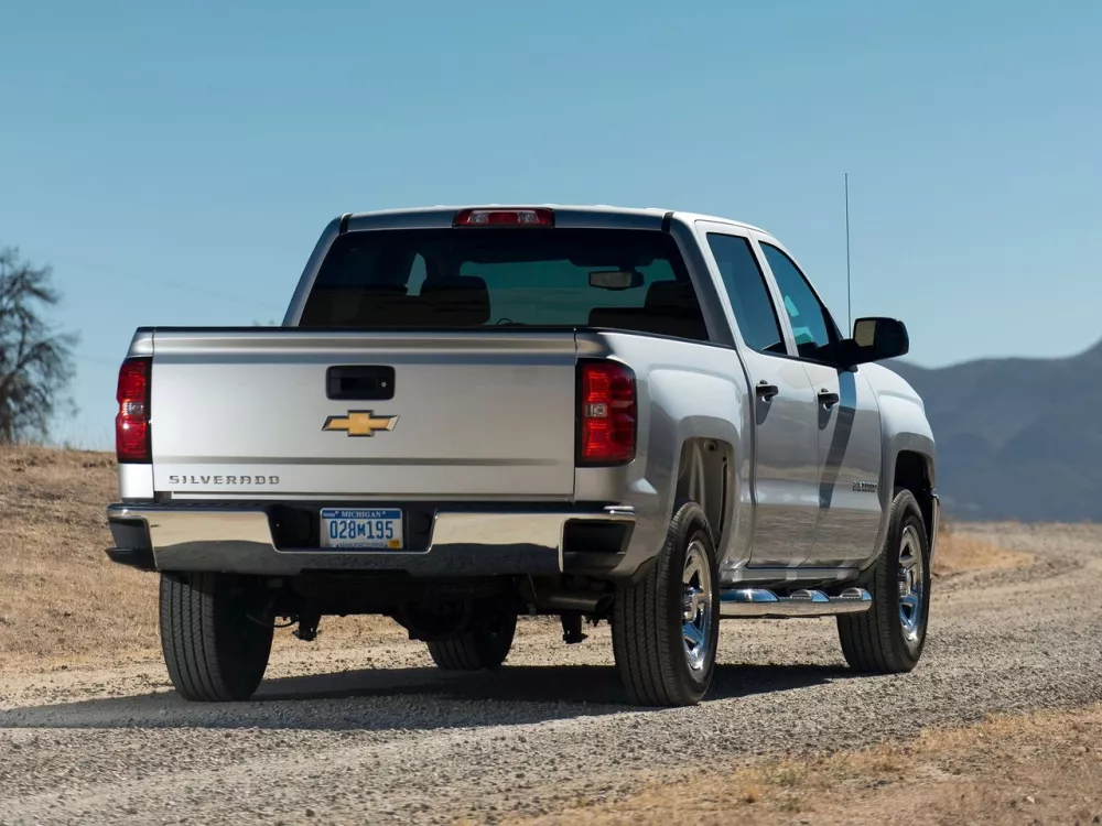 Автомобиль Chevrolet Silverado III (K2XX) Рестайлинг Пикап Двойная кабина Crew