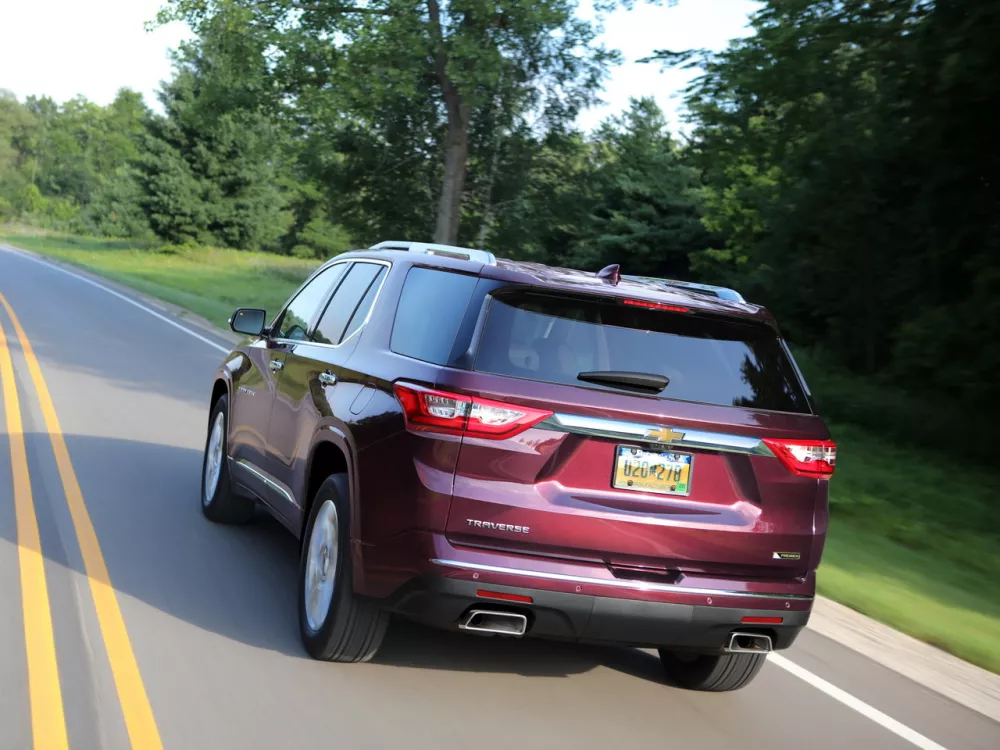 Автомобиль Chevrolet Traverse II Внедорожник (5 дверей)