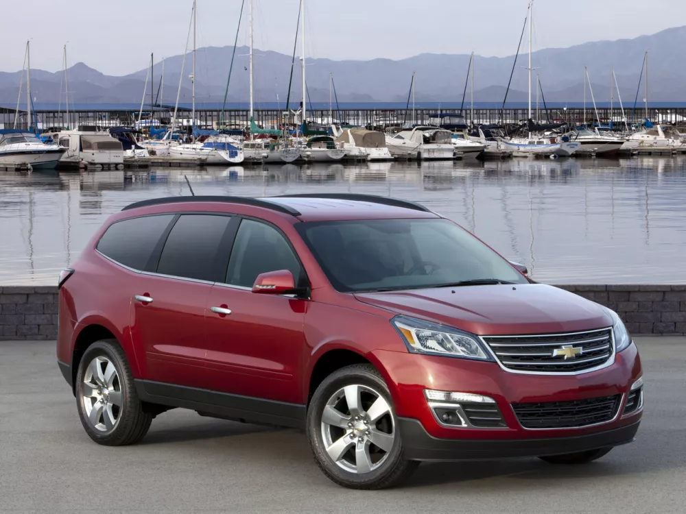 Автомобиль Chevrolet Traverse I Рестайлинг Внедорожник (5 дверей)