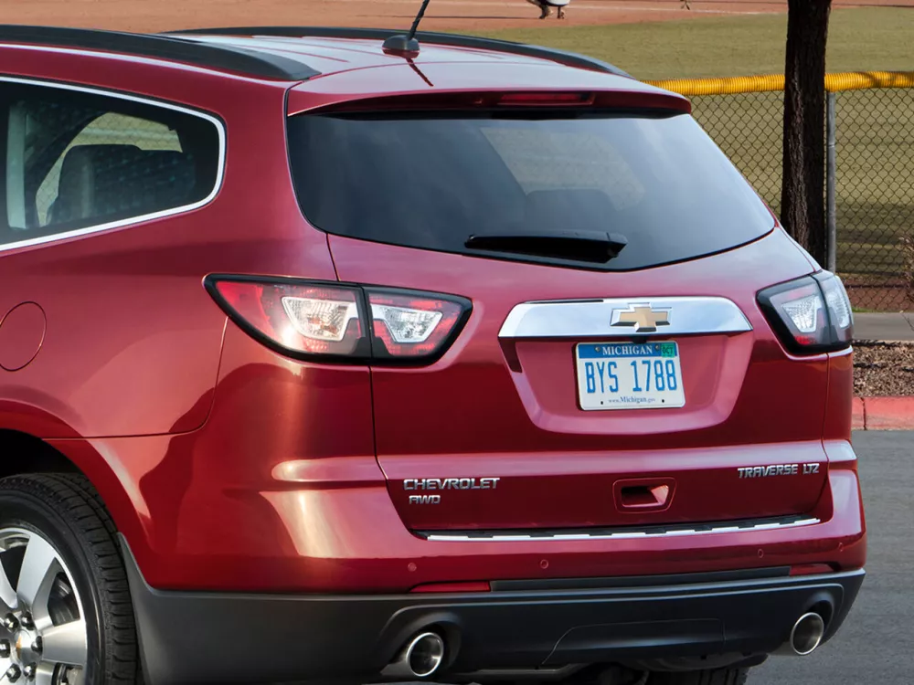 Автомобиль Chevrolet Traverse I Рестайлинг Внедорожник (5 дверей)