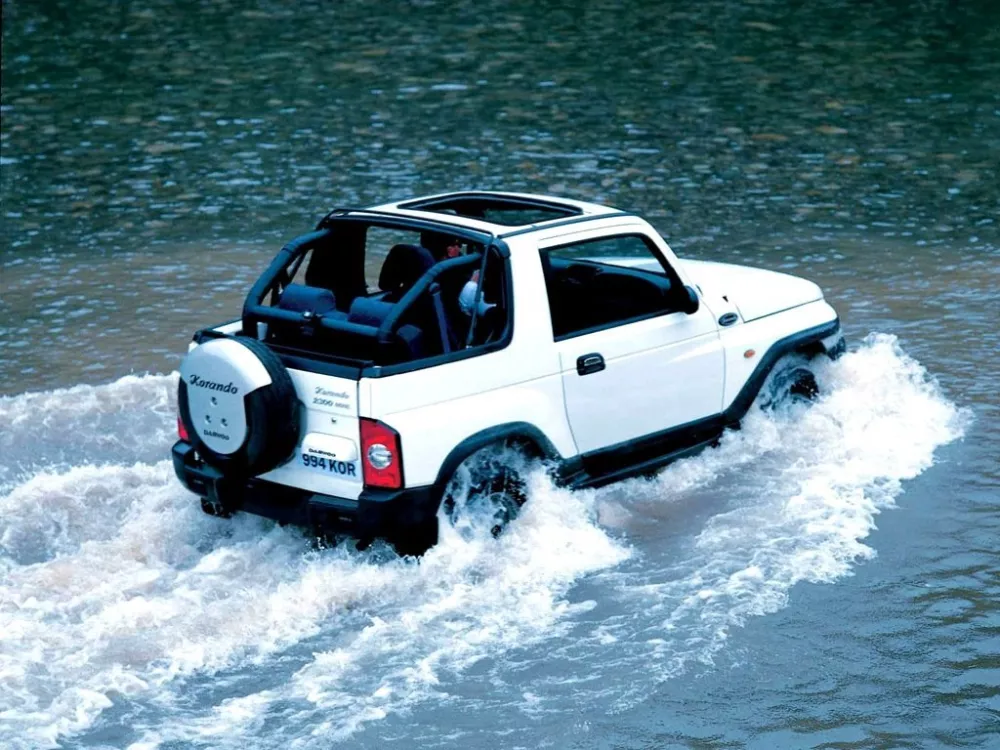 Автомобиль Daewoo Korando Внедорожник открытый Soft Top