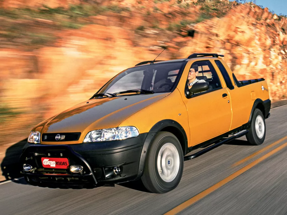 Автомобиль Fiat Strada I Рестайлинг Пикап Одинарная кабина