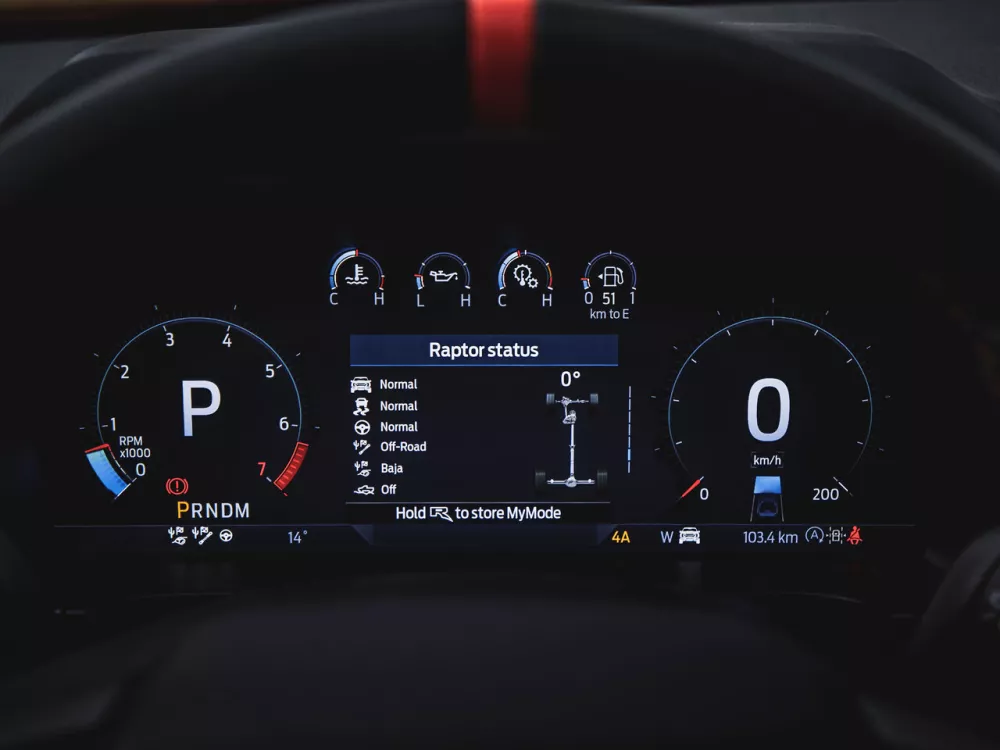 Автомобиль Ford Ranger T6.2 Пикап Двойная кабина Raptor