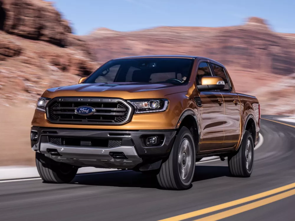 Автомобиль Ford Ranger T6 Рестайлинг 2 Пикап Двойная кабина