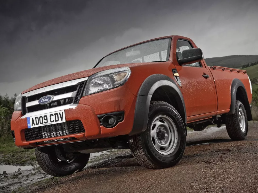 Автомобиль Ford Ranger II Рестайлинг Пикап Одинарная кабина Single Cab