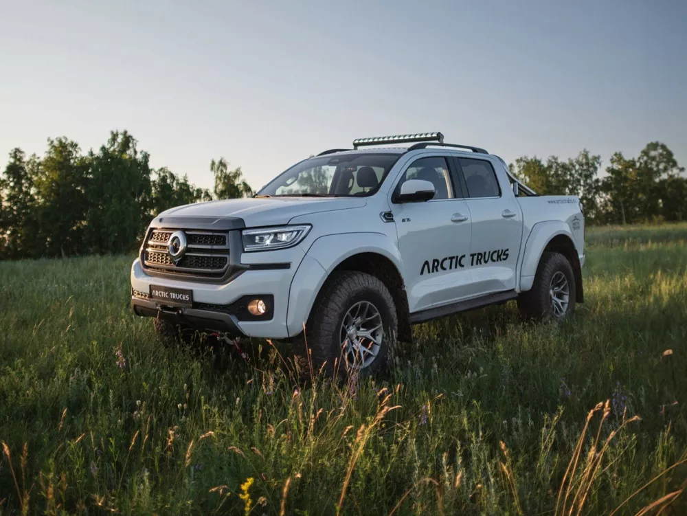 Автомобиль Great Wall Poer I Рестайлинг Пикап Двойная кабина Arctic Trucks