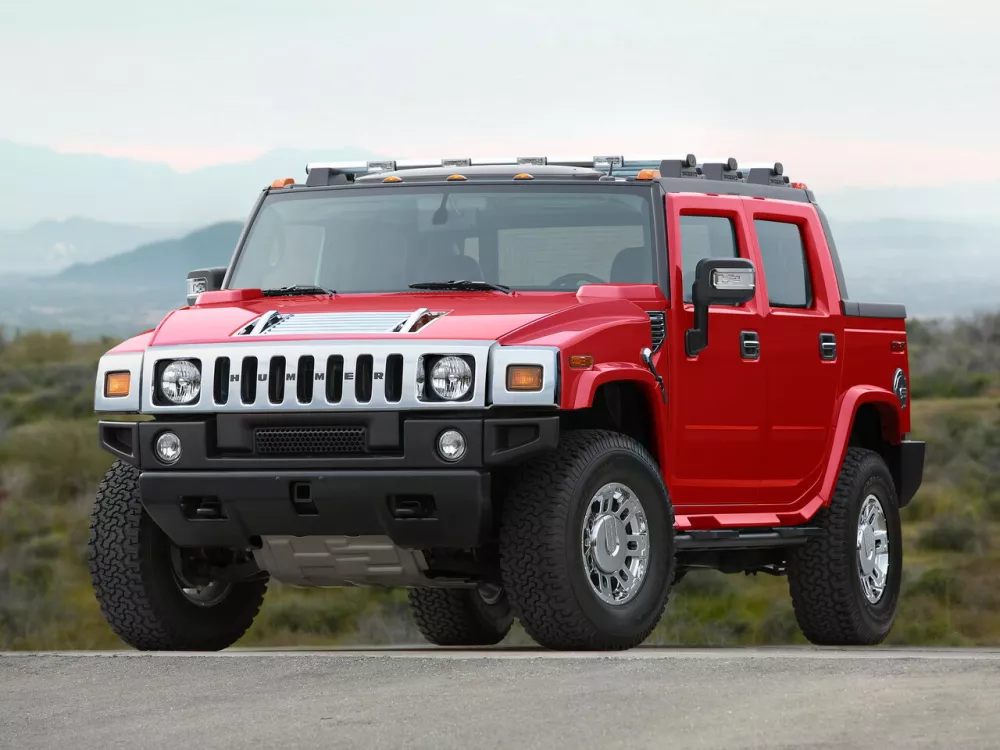Автомобиль Hummer H2 I Рестайлинг Пикап Двойная кабина