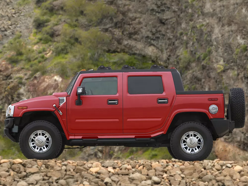 Автомобиль Hummer H2 I Рестайлинг Пикап Двойная кабина