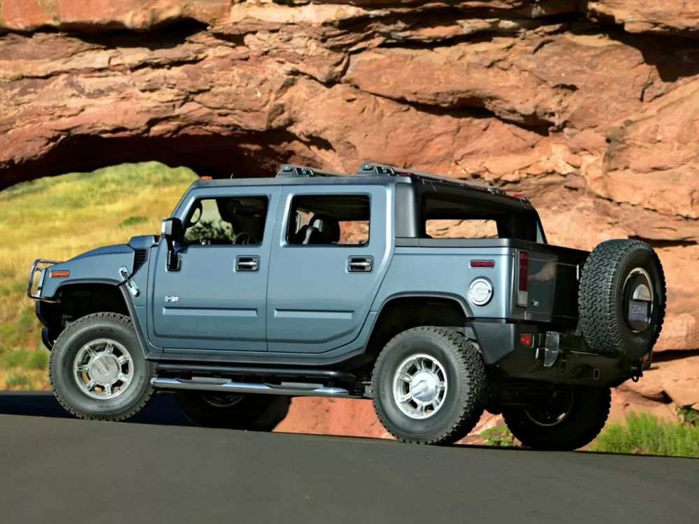 Автомобиль Hummer H2 I Пикап Двойная кабина