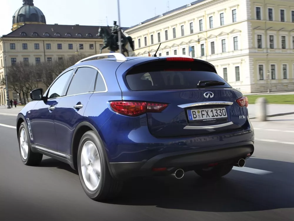 Автомобиль Infiniti FX II (S51) Рестайлинг Внедорожник (5 дверей)