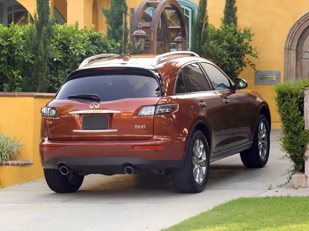 Автомобиль Infiniti FX I (S50) Рестайлинг Внедорожник (5 дверей)