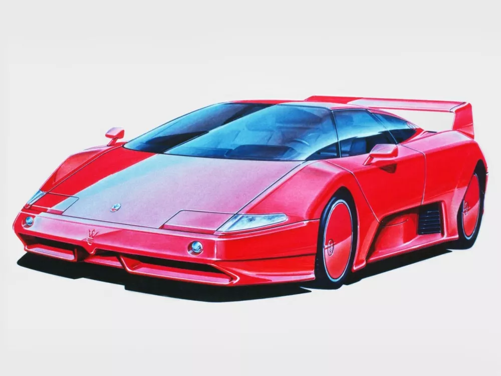 Автомобиль Maserati Chubasco Купе