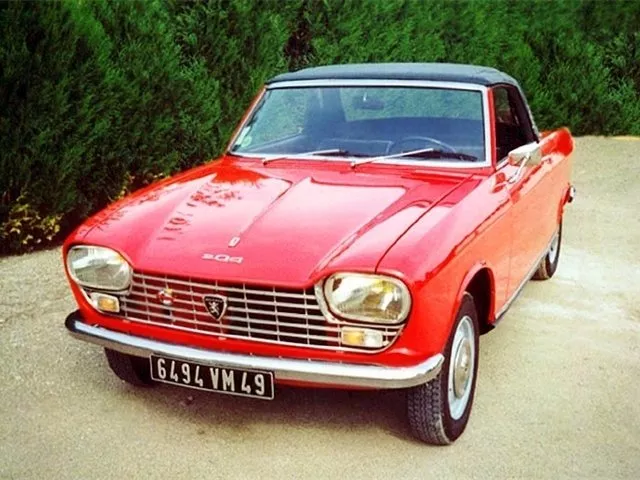 Автомобиль Peugeot 204 Кабриолет