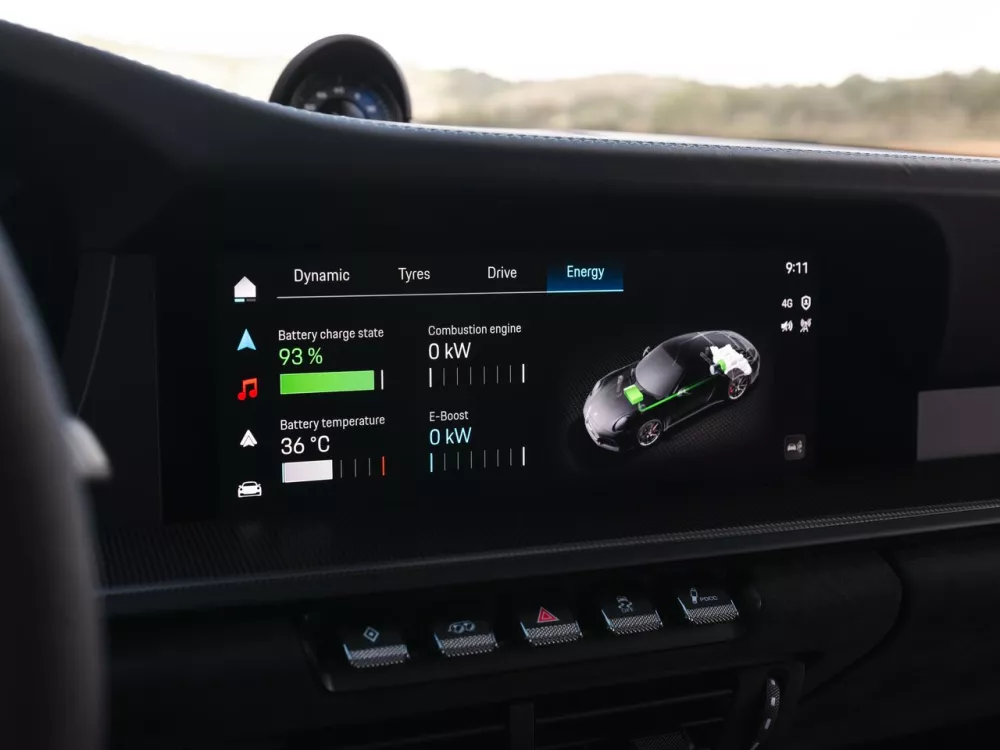 Автомобиль Porsche 911 VIII (992) Рестайлинг Купе