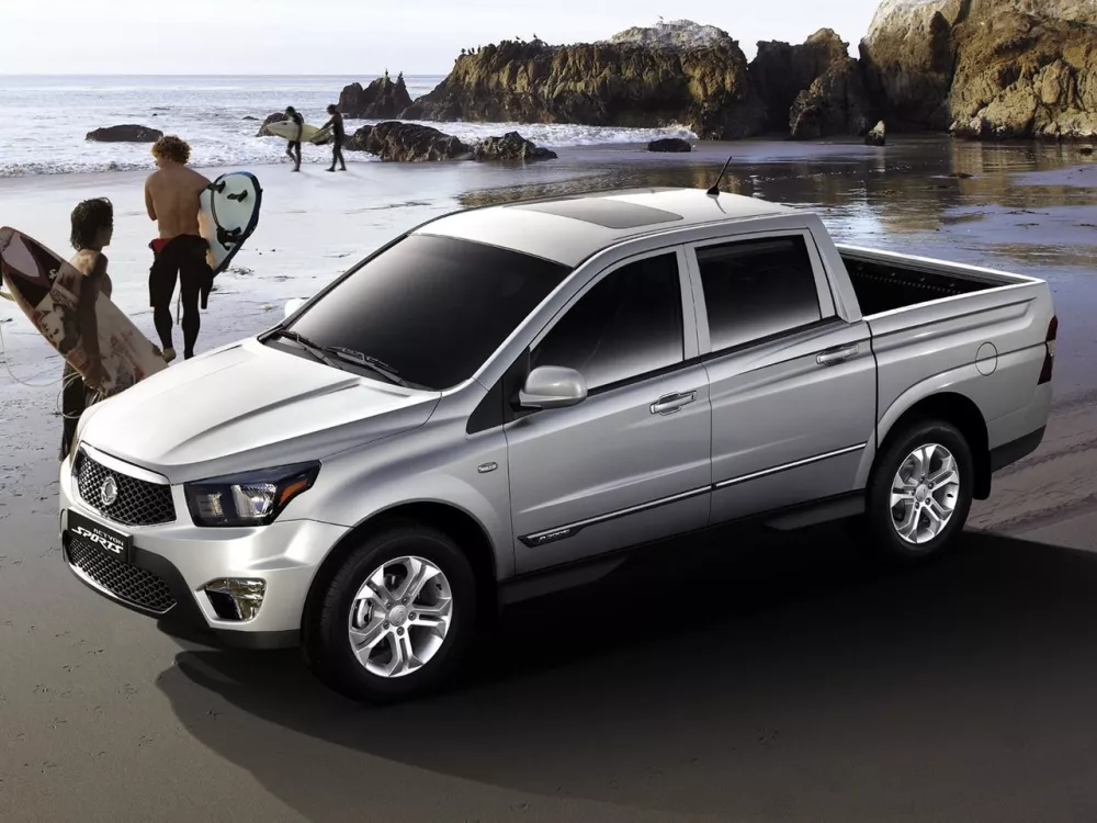 Автомобиль SsangYong Actyon Sports II Пикап Двойная кабина