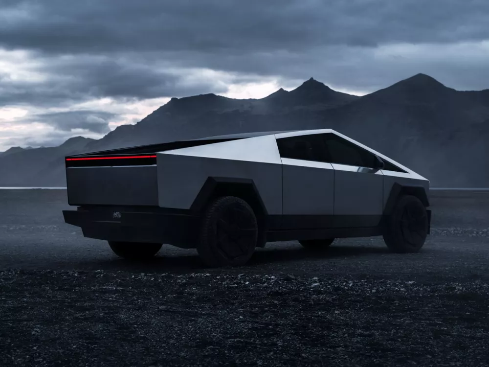 Автомобиль Tesla Cybertruck Пикап Двойная кабина
