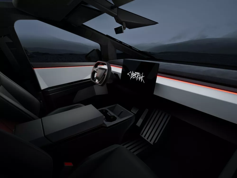 Автомобиль Tesla Cybertruck Пикап Двойная кабина