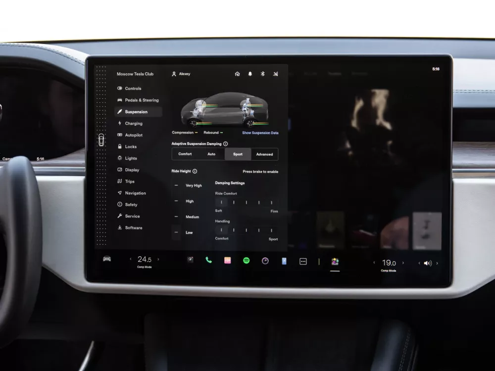 Автомобиль Tesla Model S I Рестайлинг 2 Лифтбек