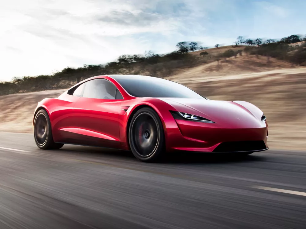 Автомобиль Tesla Roadster Concept Тарга