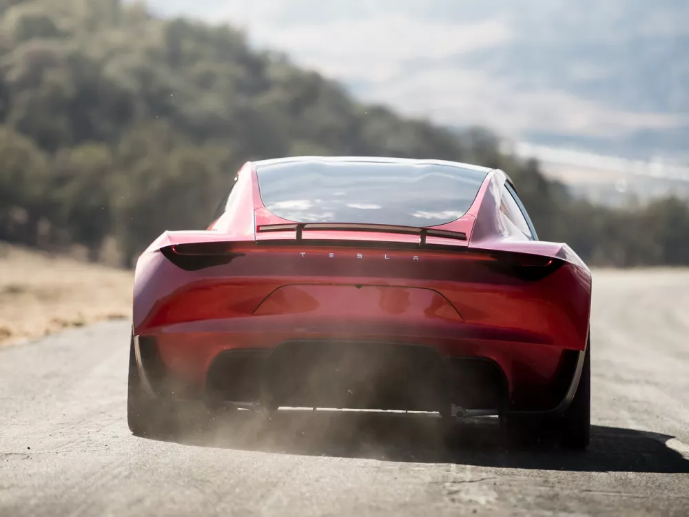 Автомобиль Tesla Roadster Concept Тарга