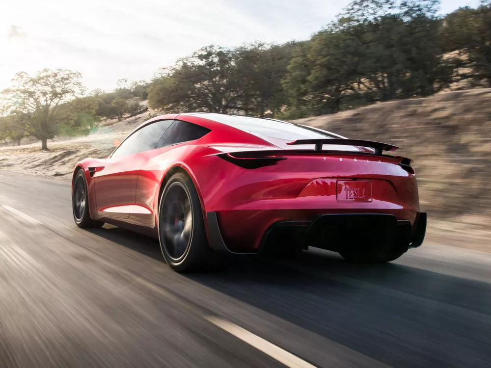 Автомобиль Tesla Roadster Concept Тарга
