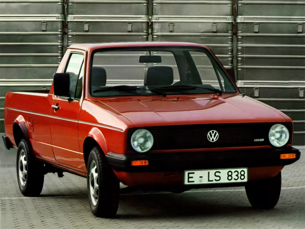 Автомобиль Volkswagen Caddy I Пикап Одинарная кабина