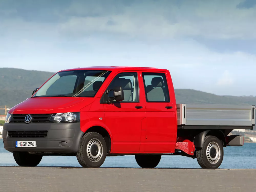 Автомобиль Volkswagen Transporter T5 Рестайлинг Пикап Двойная кабина
