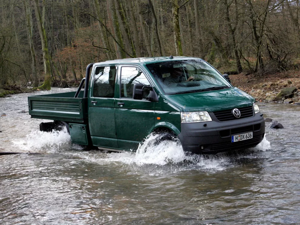 Автомобиль Volkswagen Transporter T5 Пикап Двойная кабина
