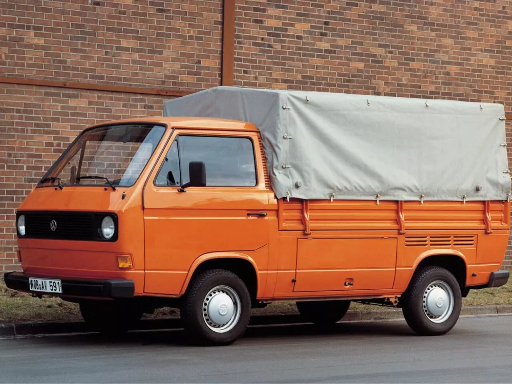 Автомобиль Volkswagen Transporter T3 Пикап Одинарная кабина